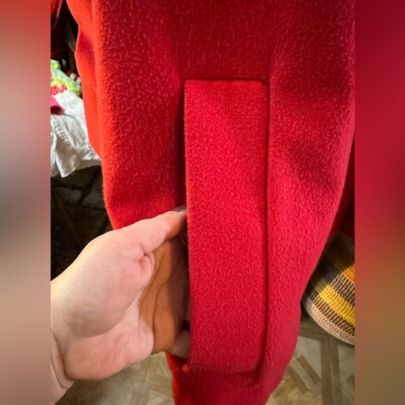 Lane Bryant Red Linen Coat Women’s Plus 22/24 Pockets Lightweight Spring Fall - Picture 6 of 8